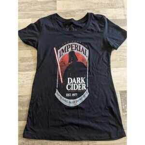 Lord Vader’s Imperial Dark Cider T- Shirt Black Size S-M Made In USA